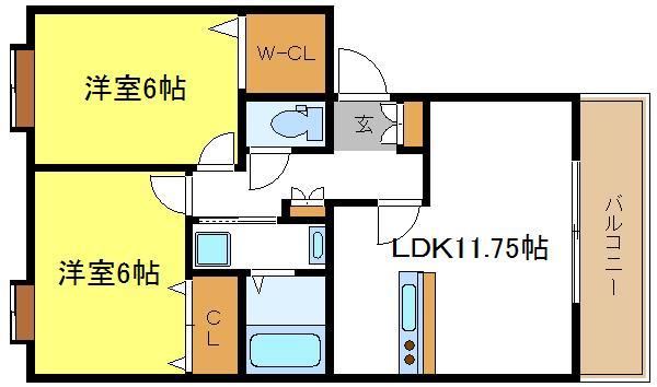 アフロディーテ(間取り)
