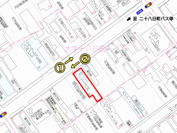 八戸市十八日町　カーニープレイス八戸1階　貸店舗・事務所