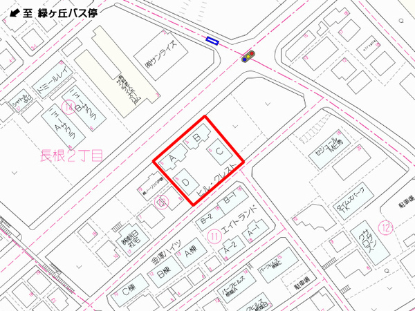 八戸市長根二丁目　ヒルクレストD棟・201号室　000214