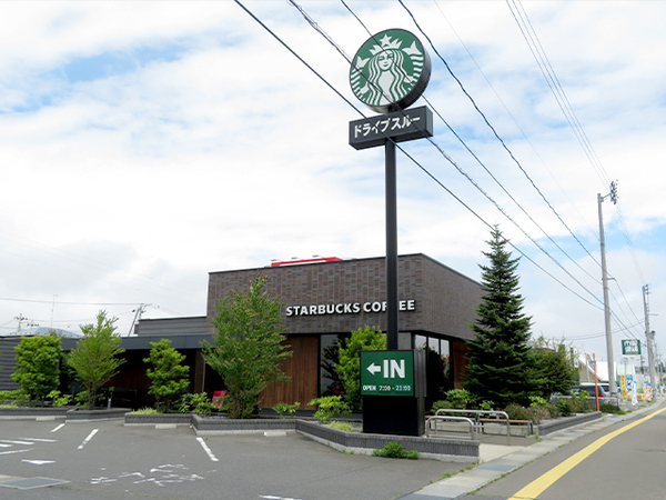 八戸市田向五丁目 貸土地 A-42(A)(スターバックス八戸田向店)