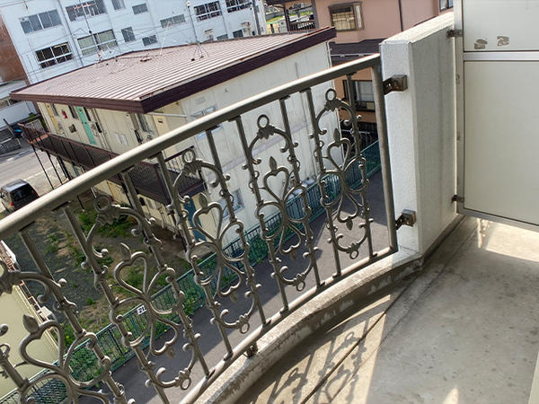 八戸市青葉二丁目 のづきマンション・302号室 000259(バルコニー)