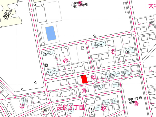 八戸市長根三丁目　メゾンパームB号　000283