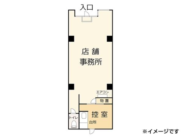 八戸市番町　貸店舗・事務所（区分）000309（K）