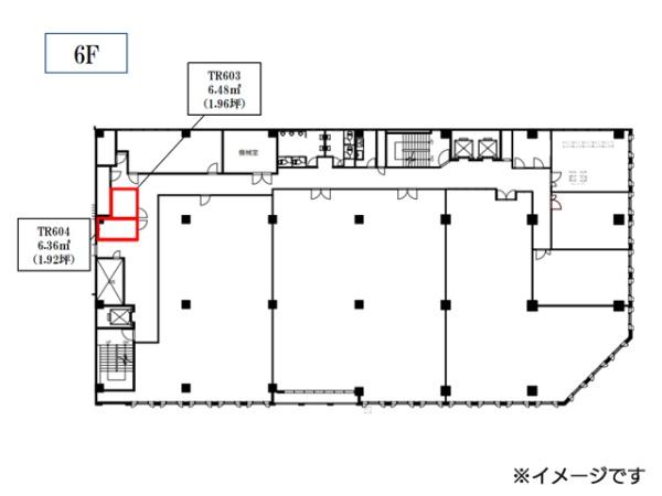 八戸市十三日町　ヴィアノヴァビル６階　貸倉庫　000369（K）