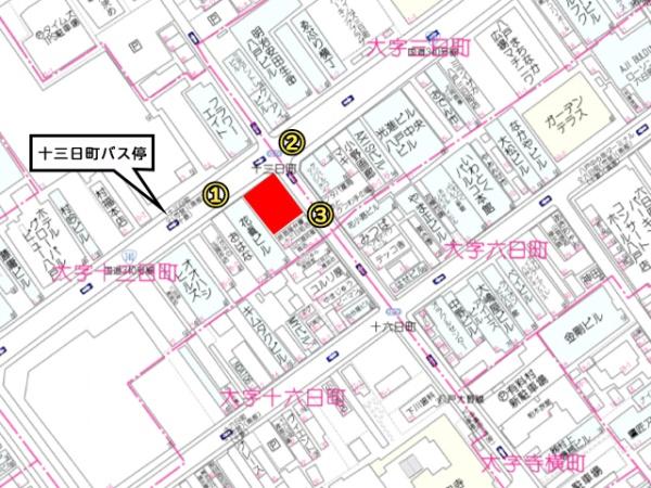 八戸市十三日町　ウシジマビル1階3号室　貸店舗・事務所（区分）000373（K）