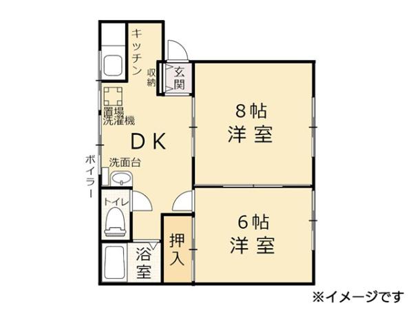 八戸市類家一丁目　コーポエイコー・102号室　000374