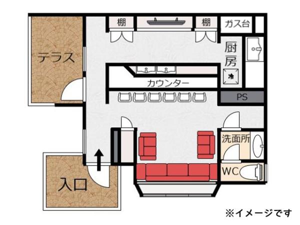 八戸市長者二丁目　貸店舗　000389（K）