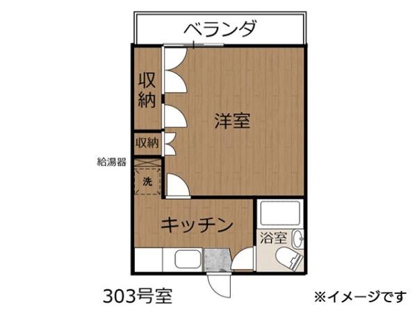 八戸市番町　名久井サンポートビル3階・303号室