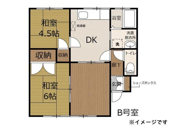 八戸市鳥屋部町　メゾン太陽・B号室　000398