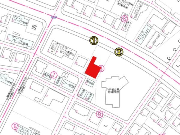 八戸市湊高台四丁目　貸事務所・店舗・倉庫　000402（K）