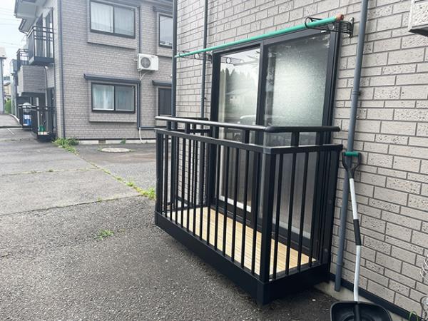 階上町蒼前西　グリーンパークB・101号室　000406