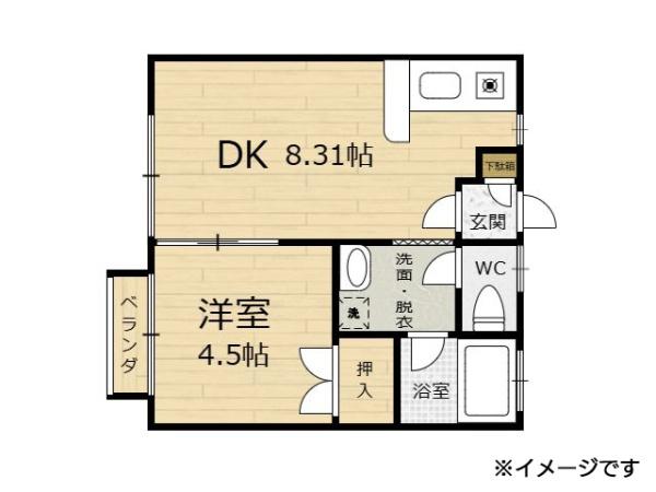 十和田市東二十三番町　メゾン・ド・ラフィット1-B号室