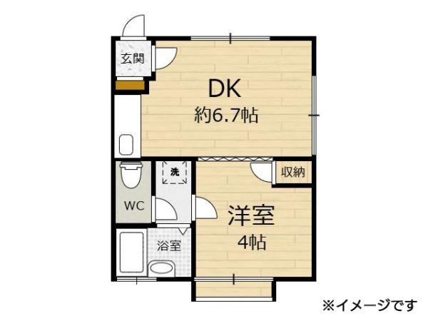 十和田市東二十三番町　メゾン・ド・ラフィット2-F号室