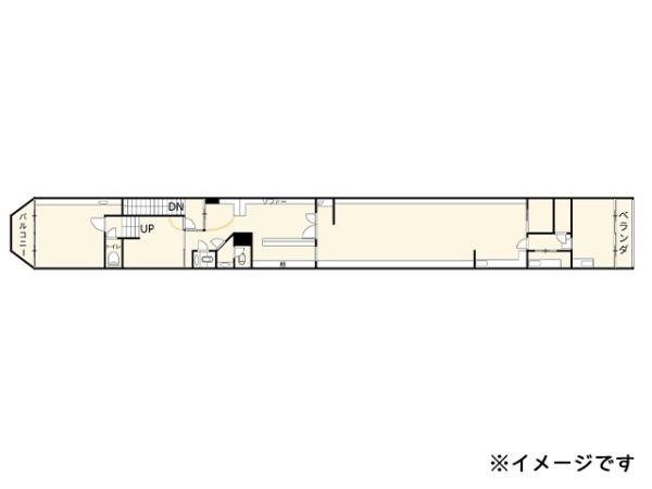 八戸市六日町　貸店舗・事務所（区分）M亀井ビル2階　000414（K）