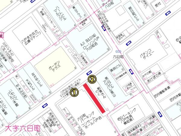 八戸市六日町　貸店舗・事務所（区分）M亀井ビル2階　000414（K）