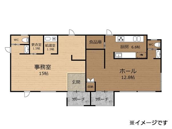 階上町道仏　貸店舗兼事務所（一戸建）000418（O）