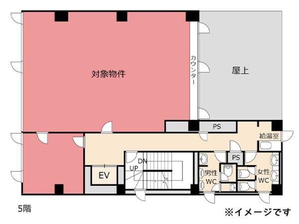 八戸市柏崎一丁目　シエナビル5階　貸店舗・事務所（区分）000424（K）