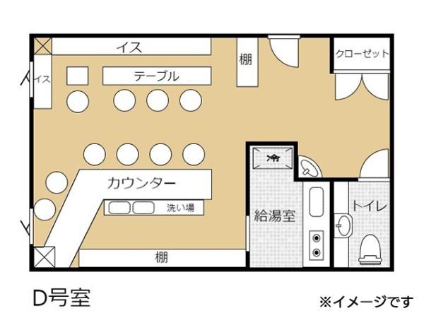 八戸市十八日町　金田貸店舗2階（区分）000431（K）