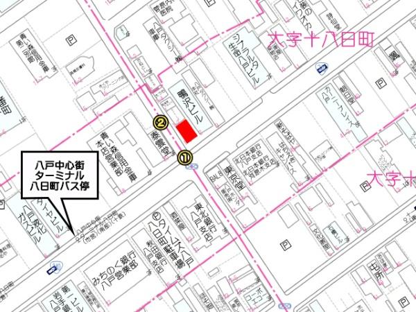 八戸市十八日町　金田貸店舗2階（区分）000431（K）
