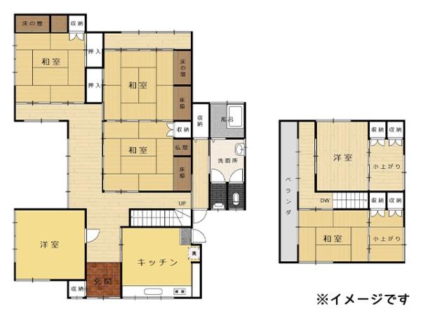 八戸市櫛引一日市　貸家　000432