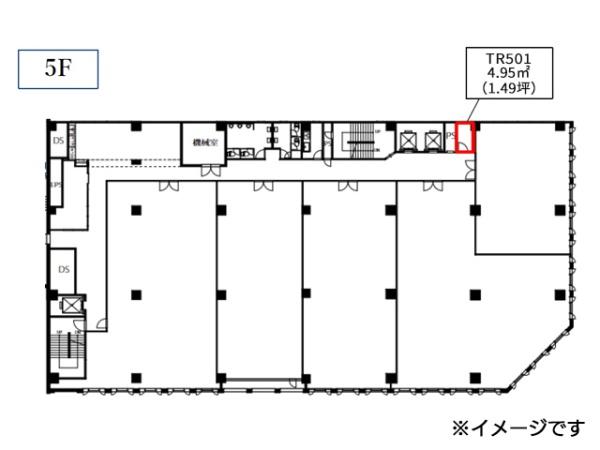 八戸市十三日町　ヴィアノヴァビル５階　貸倉庫　000441（K）