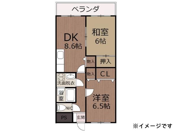 八戸市田面木　マンション東奥202号室　000449（K）