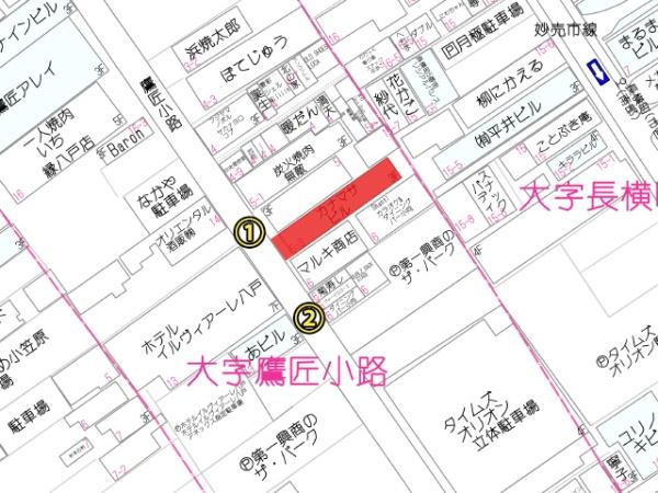 鷹匠小路　貸店舗・事務所（区分）000452（K）