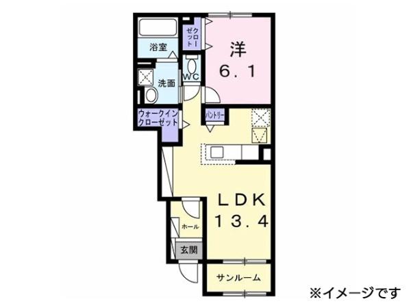 八戸市河原木字高館　庭ノ舎レジデンス103号室　000459
