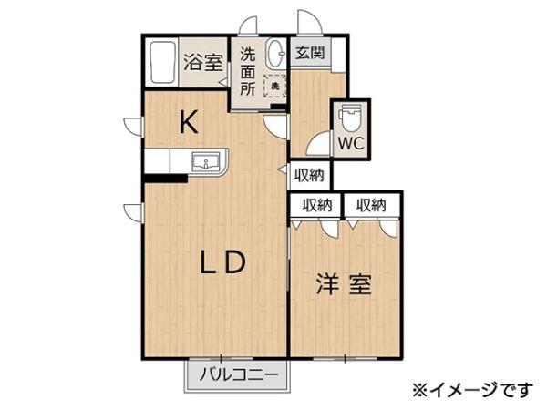 南類家4丁目　ラ・メゾン舘・1B号室　000471（K）