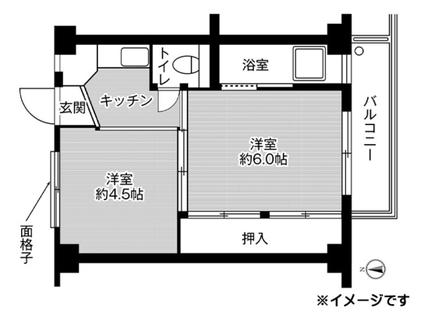 八戸市新井田　ビレッジハウス新井田　000115