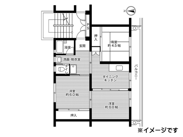 八戸市岬台　ビレッジハウス岬台　000120