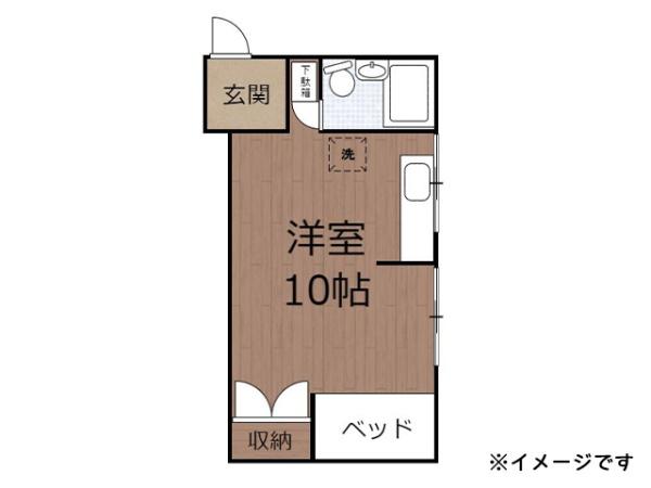 八戸市桜ケ丘一丁目　コーポラリア202号室　000140