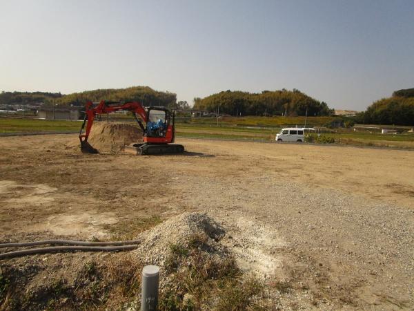 精華町下狛前川　資材置場(貸地)