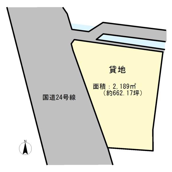 木津川市山城町椿井水垣内　貸地