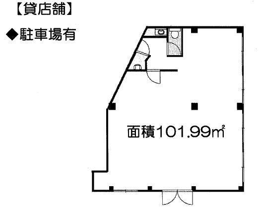 山城町平尾開キ　貸店舗