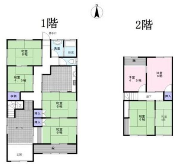 木津川市木津町宮ノ内　貸家