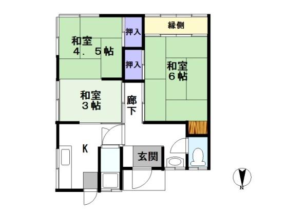 木津川市木津奈良道　貸家