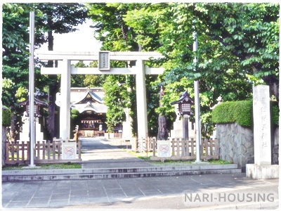 青木コーポ(阿豆佐味天神社・立川水天宮)