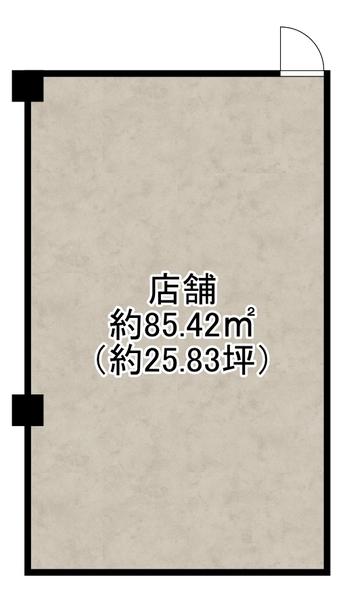 大阪市大正区泉尾３丁目の店舗（建物一部）