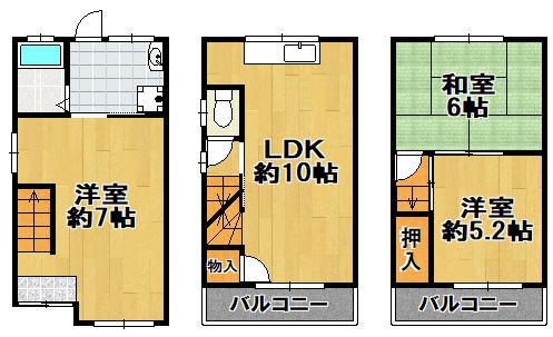 泉尾5丁目貸家