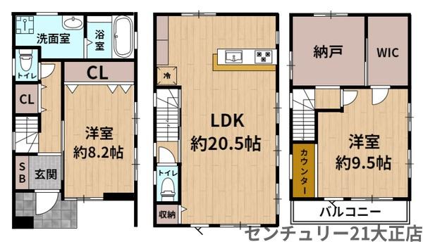 泉尾1丁目貸家