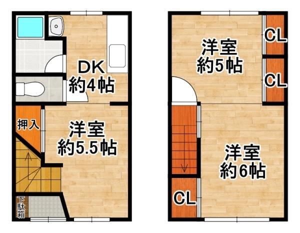 南恩加島３丁目テラスハウス