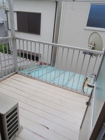 大正区鶴町戸建て(バルコニー)