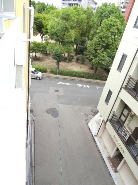 山城マンション(現地からの眺望)