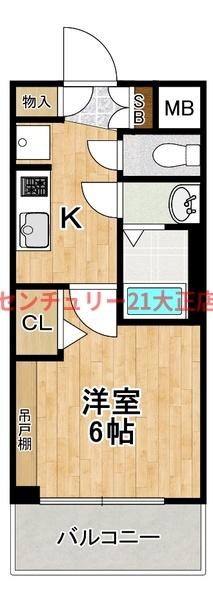 プレサンス大正エミナンス(間取り)