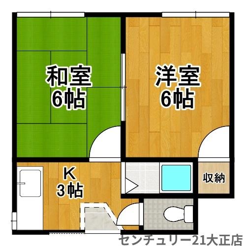 大阪市大正区北村１丁目のマンション
