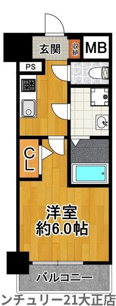 大阪市大正区千島１丁目のマンション