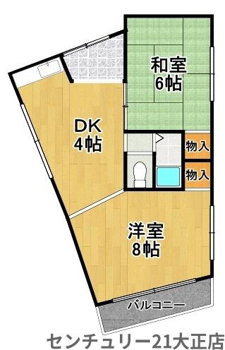 大阪市港区南市岡３丁目のマンション