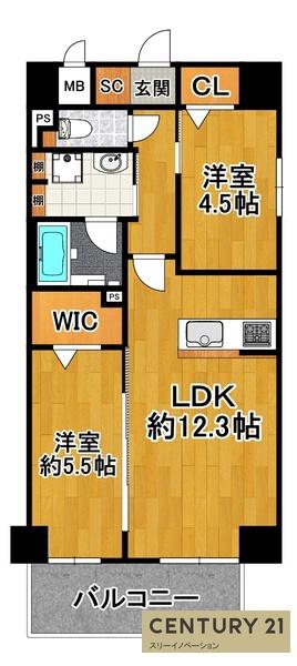大阪市大正区三軒家東５丁目のマンション