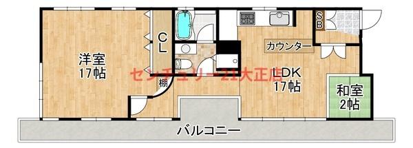 大阪市港区弁天５丁目のマンション